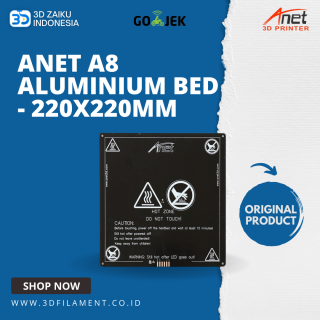 Original Anet A8 Aluminium Heated Bed Hotbed Heatbed 220x220 mm